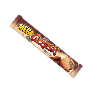 GRZEŚKI MEGA wafelek kakaowy bez polewy 34g