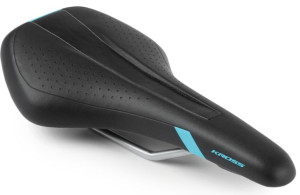 Siodełko rowerowe Kross Race Pro RP 2.0 czarno-niebieskie