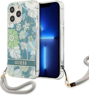 Etui Guess GUHCP13XHFLSN Apple iPhone 13 Pro Max zielony/green hardcase Flo