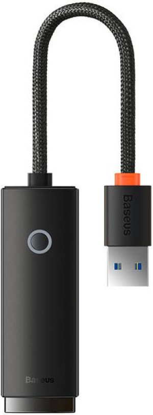 Adapter sieciowy Baseus Lite Series USB - RJ45 (czarny)