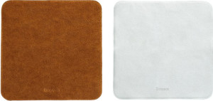 Ściereczki do czyszczenia ekranu Baseus Auto-care szary i brązowy [2 PACK]
