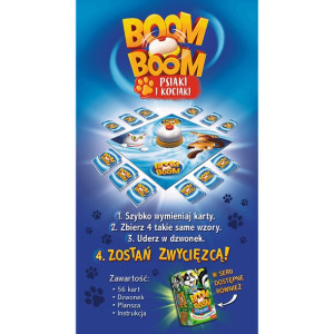 Boom Boom Psiaki I Kociaki 01909 Trefl