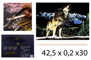 Zdrapywanka Koperta Wilk 62475 Norimpex