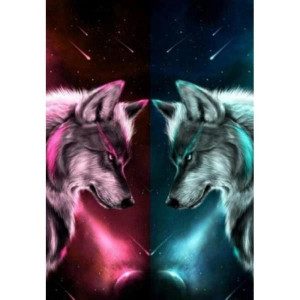 Diamentowa Mozaika Wilki 52711 Norimpex