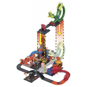 Mattel Hdp03 Hw City Pętla Smoka
