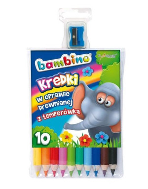 Kredki Bambino 10kol Drew 00331