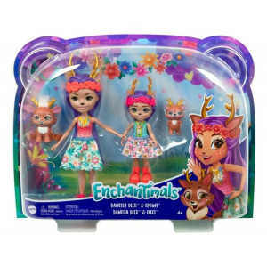 Mattel Hcf79/hcf80 Ench Danessa & Danetta Deer