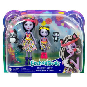 Mattel Hcf79/hcf82 Ench Sage Skun & Sabella