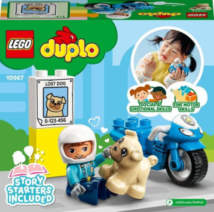 Lego 10967 Motocykl Policyjny