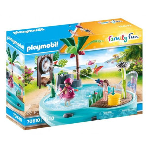 Playmobil 70610 Basen Z Armatką Wodną
