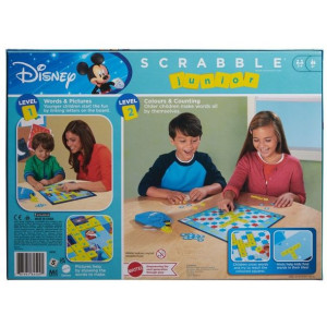 Mattel Hbf11 Scrabble Junior Disney