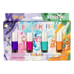 Tuban 34689 zestaw 4 szt tubi glam perłowy