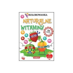 Martel Kolorowanka Naturalne Witaminy