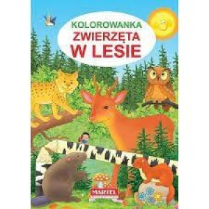Martel Kolorowanka Zwierzęta W Lesie 22015