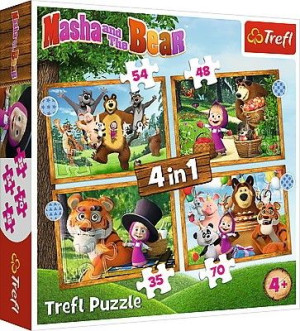 Puzzle Trefl 12 15 20 24 34388 Masha
