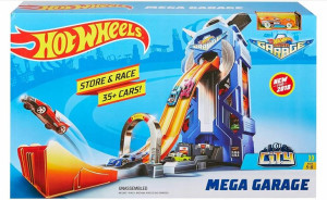 Hot Wheels Gwt34 Mega Rajdowy Garaż Parking Winda