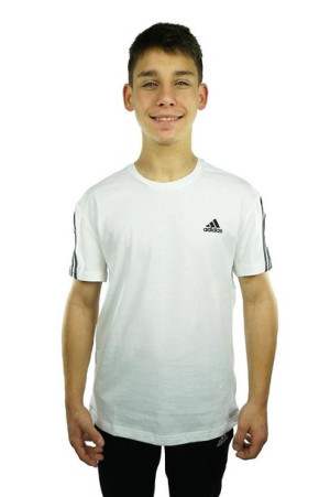 Koszulka dziecięca Adidas 3S Teec GE0658