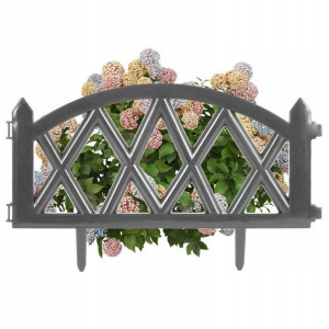 Płotek ogrodowy palisada obrzeże border