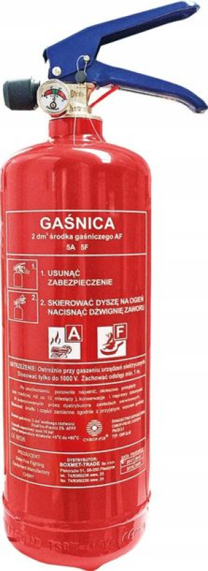 Gaśnica Ppoż Pianowa 2l Gastronomiczna Abf Gaśnice