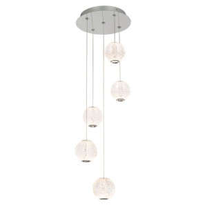 Lampa wisząca Rosario PND-12220121-5A-CR chrom ? Italux