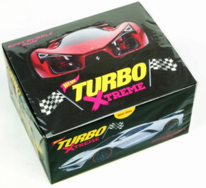 Gumy do żucia Turbo Xtreme 100 sztuk 450g