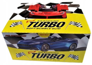 Gumy do żucia Turbo NO STICKING 100 sztuk 450g