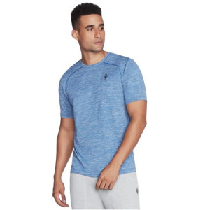 Koszulka męska Skechers On the Road Tee niebieska- M2TS209-BLW