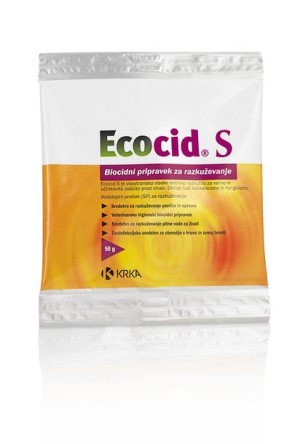ECOCID S 50 G (1 szaszetka) - do dezynfekcji.