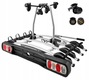 Uchwyt Rowerowy Bagażnik Samochodu Na Hak 4 Rowery