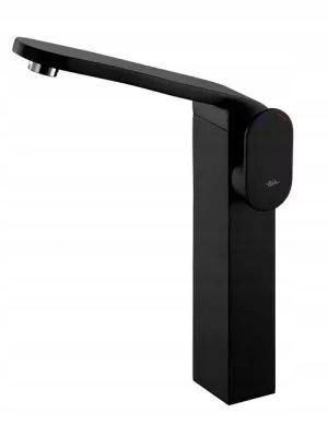 Bateria Umywalkowa Wysoka Futura Black Bisk 02974