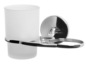 Szklanka Z Podstawką X2 Podwójna Chroma Bisk 01427