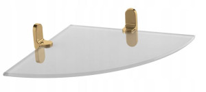 Półka Narożna Łazienkowa Nature Gold Bisk 05851
