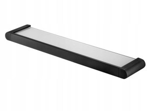 Półka Pod Lustro Łązienkowa Futura Black Bisk