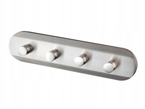 Wieszak Łazienkowy 4-hakowy Passion Bisk 04380