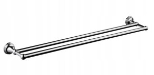 Wieszak Kąpielowy Podwójny 600 Mm Bisk One