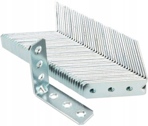 Kątownik Łącznikowy Łącznik Meblowy 60x60x20 25szt