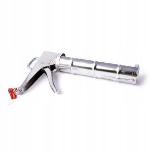 Wyciskacz Do Mas Silikonu Pistolet Chrom Rynnowy