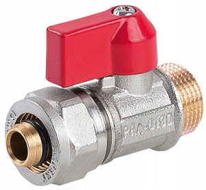 Perfexim Zawór Kulowy Mini Dn15 1/2 Pex 16 Cz