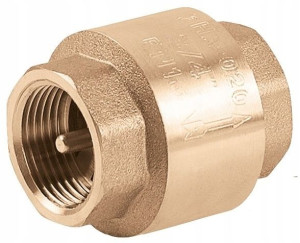 Perfexim Zawór Zwrotny Mosiężny Grzybkowy Dn25 1