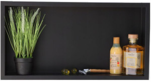 Balneo Półka Wnękowa Wall Box One 60x30x10 Czarna