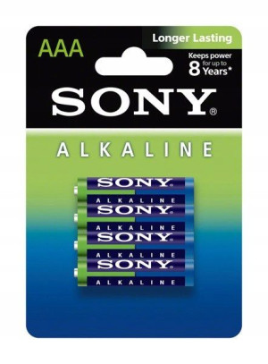 Baterie AAA Blister LR03 alkaliczne 4 szt