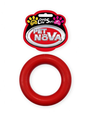 PET NOVA Ringo z gumy zapachowe czerwone 9cm