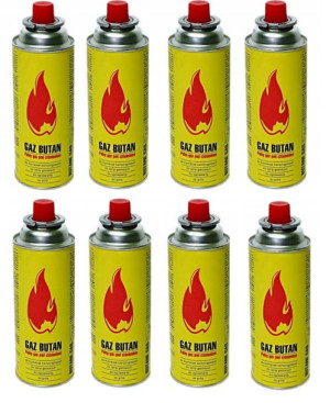 Kartusz Wkład Gazowy 400ml X 8 Sztuk