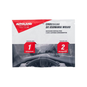 Autoland Ściereczki Do Usuwania Wosku 2szt