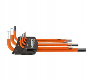 Klucze Sześciokątne 1.5-6 Mm Zestaw Neo 09-517