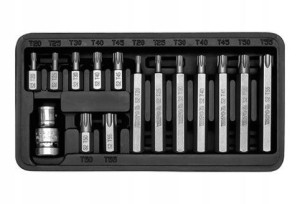 Komplet Kluczy Specjalnych 15cz Torx Yato Yt-0411