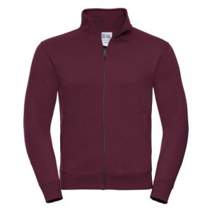Męska bluza Authentic Sweat Jacket Russell Burgund 41 XL