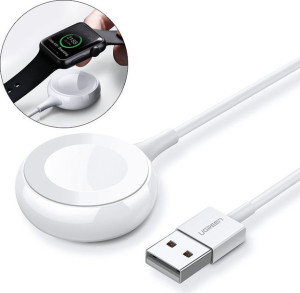 Bezprzewodowa ładowarka UGREEN CD177 MFI Qi do Apple Watch 1m biały