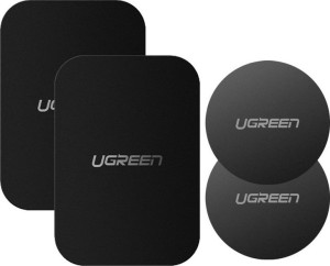 Metalowe płytki UGREEN LP123 do uchwytów magnetycznych szary