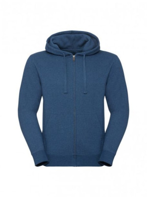 Męska bluza z kaptur rozpinana Authentic Melange Russell Ocean Melange XL